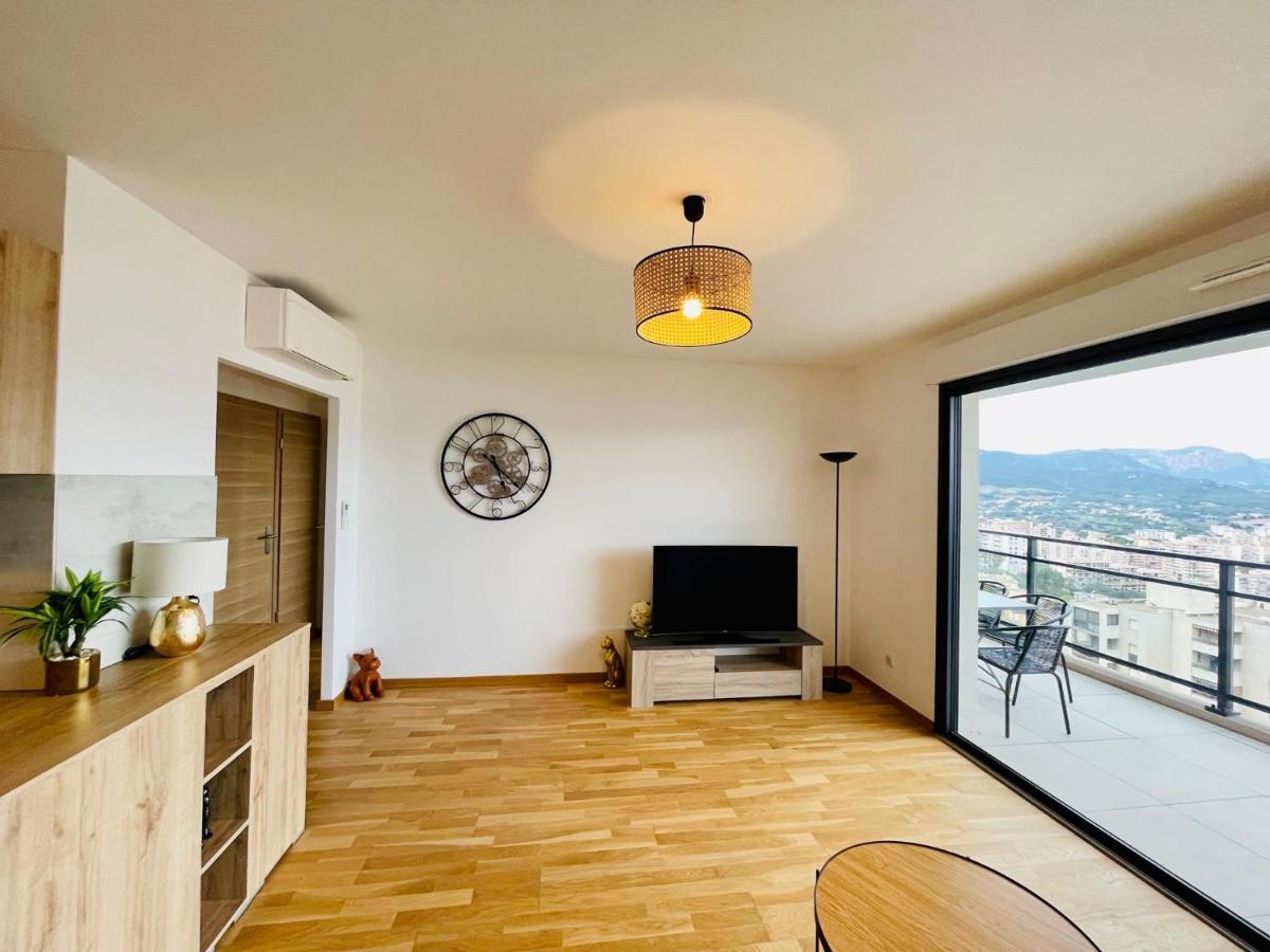 Ajaccio T2 Grand Standing Neuf Vue Mer Centre-Ville & Plages ภายนอก รูปภาพ